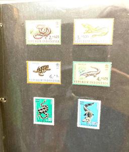 Binder of US Postage Stamps all in Protective Sleeves