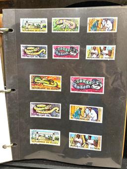 Binder of US Postage Stamps all in Protective Sleeves