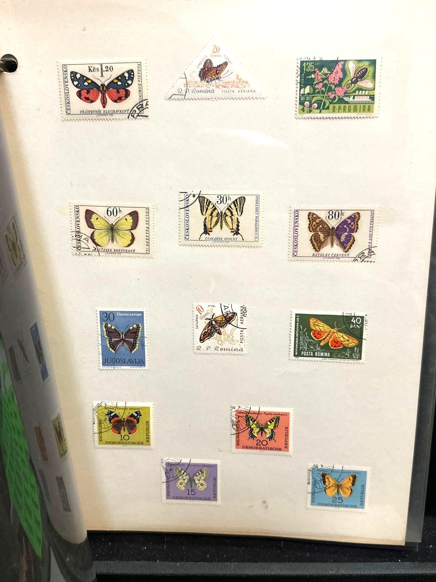 Binder of US Postage Stamps all in Protective Sleeves