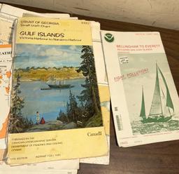 Marine Maps, Current Guides and waypoint Planning Guides