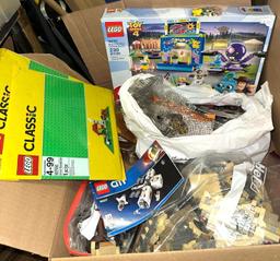 Box of Legos- Kits and Some New Items