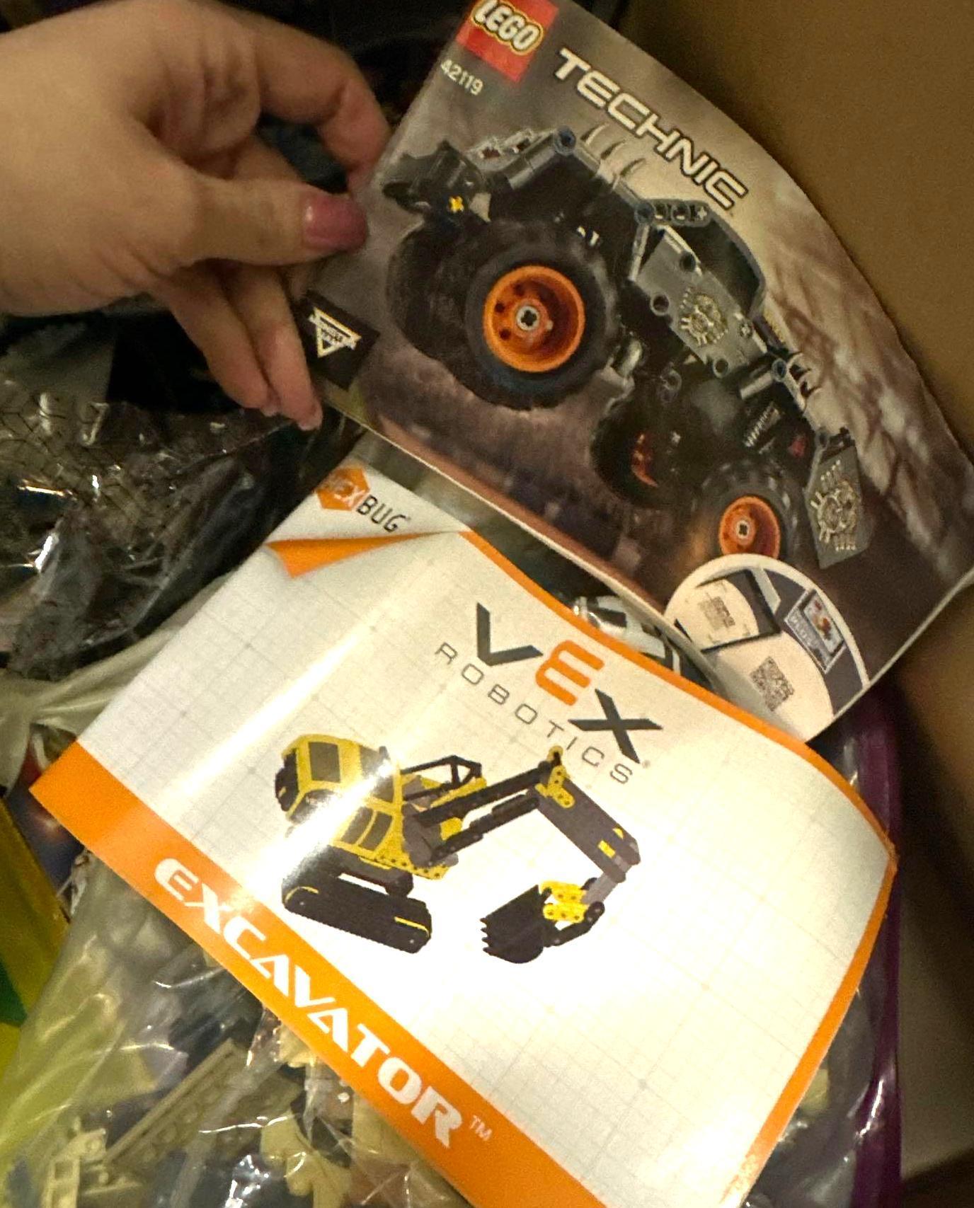 Box of Legos- Kits and Some New Items