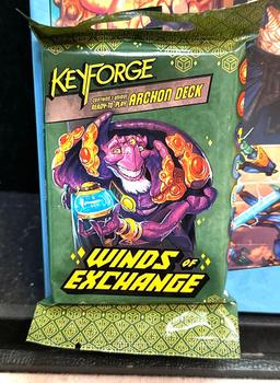 Key Force Cards and 1 New Sealed Pack