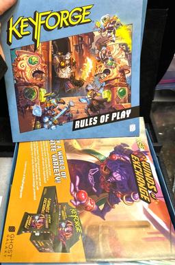 Key Force Cards and 1 New Sealed Pack