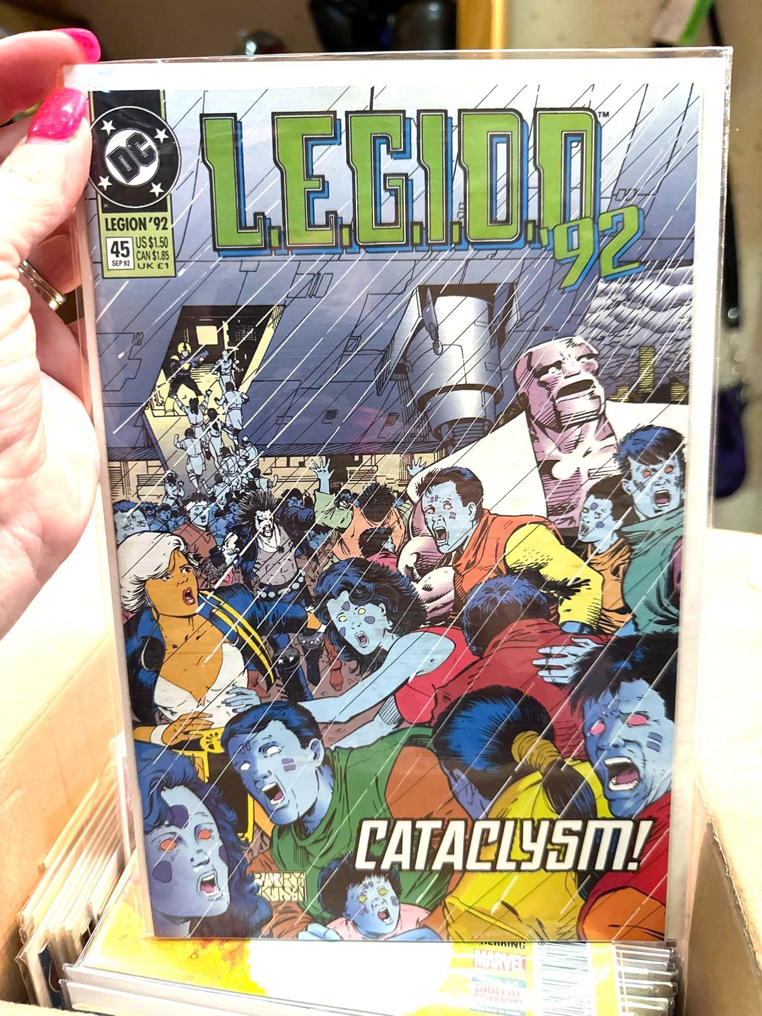 140 Comic Books- 100% Bagged and Boarded