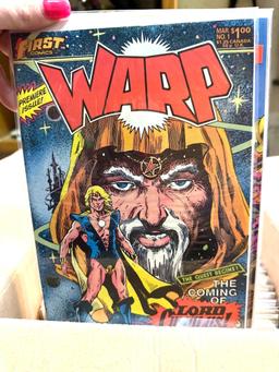 140 Comic Books- 100% Bagged and Boarded