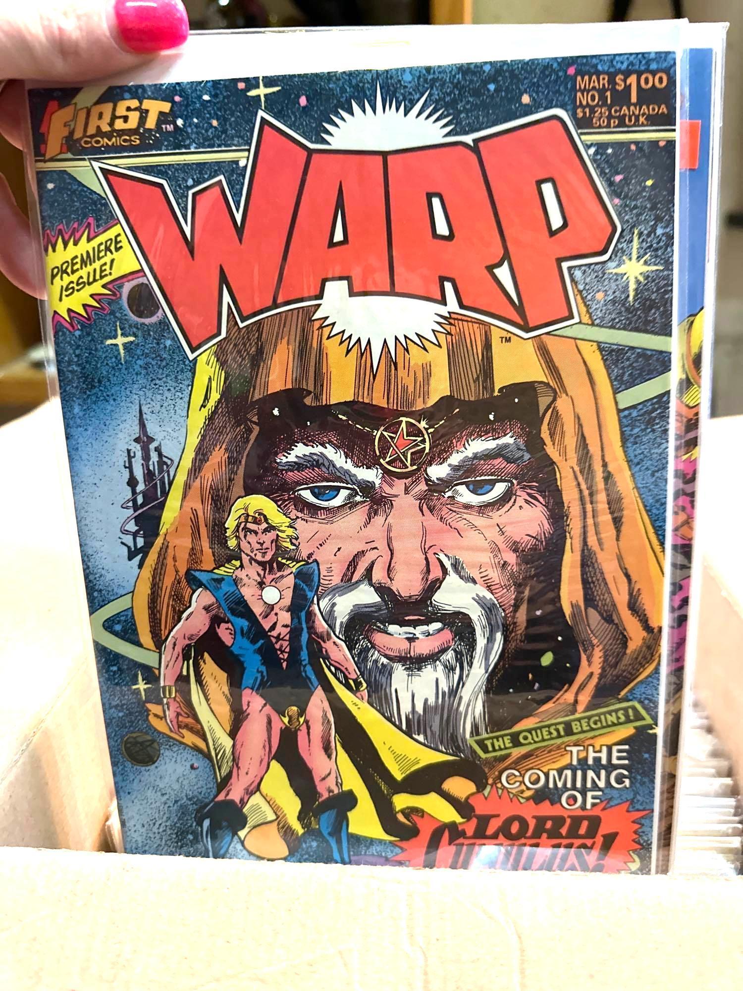140 Comic Books- 100% Bagged and Boarded
