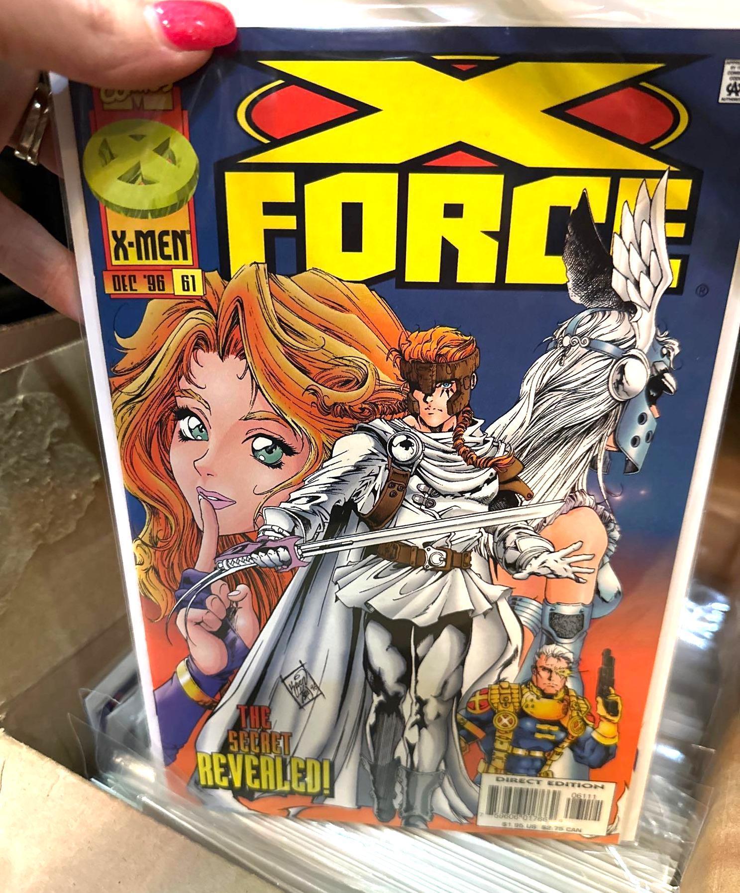 140 Comic Books- 100% Bagged and Boarded