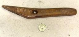 Rare Prehistoric Bone whale Harpoon Head from St Lawrence Island a Yupik Eskimo community