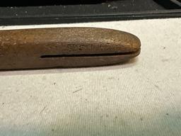 Rare Prehistoric Bone whale Harpoon Head from St Lawrence Island a Yupik Eskimo community