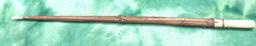 Scarce Eskimo Short Seal Harpoon with Hide Line Ivory Fore shaft and ice tester