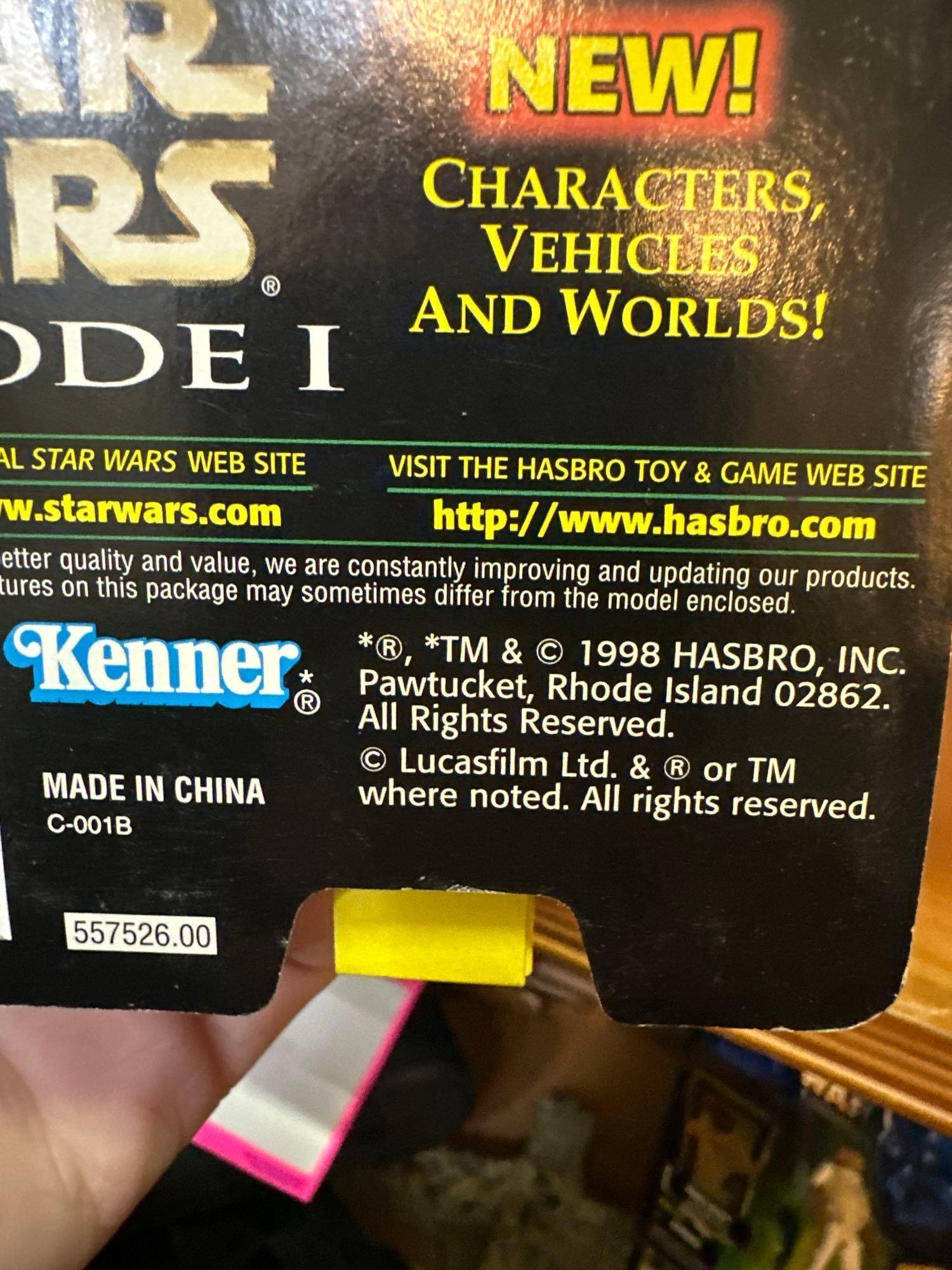 4 NEW In package 1990's Star Wars Action Figures