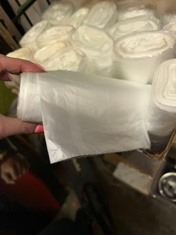 Box of Rolls of 32" x 18" Plastic Trash Bags