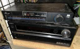 Sansui Am/Fm Stereo Tuner T-500 and Onkyo AV Receiver TX-NR509