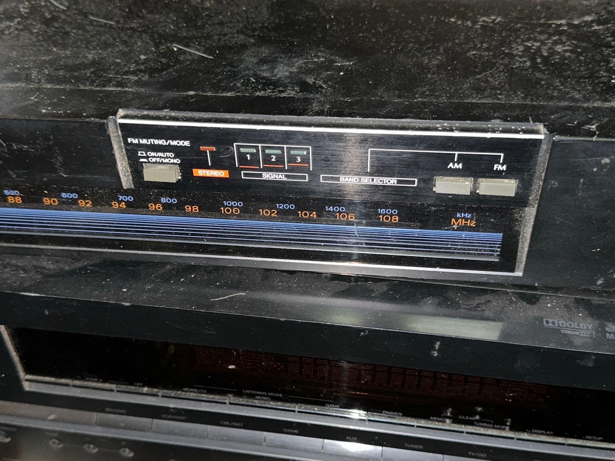 Sansui Am/Fm Stereo Tuner T-500 and Onkyo AV Receiver TX-NR509