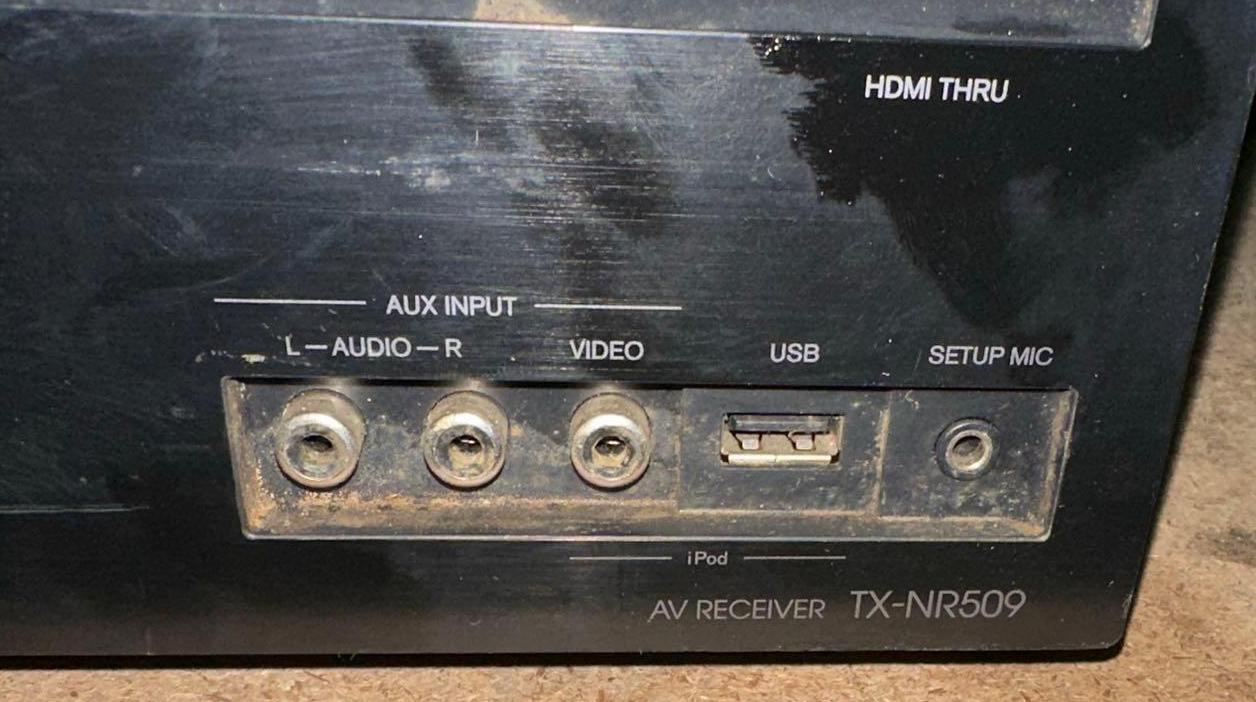 Sansui Am/Fm Stereo Tuner T-500 and Onkyo AV Receiver TX-NR509