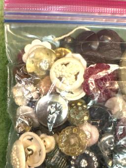 Bag Full of Cool Vintage Buttons