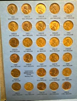 2 Folders of Lincoln Cents