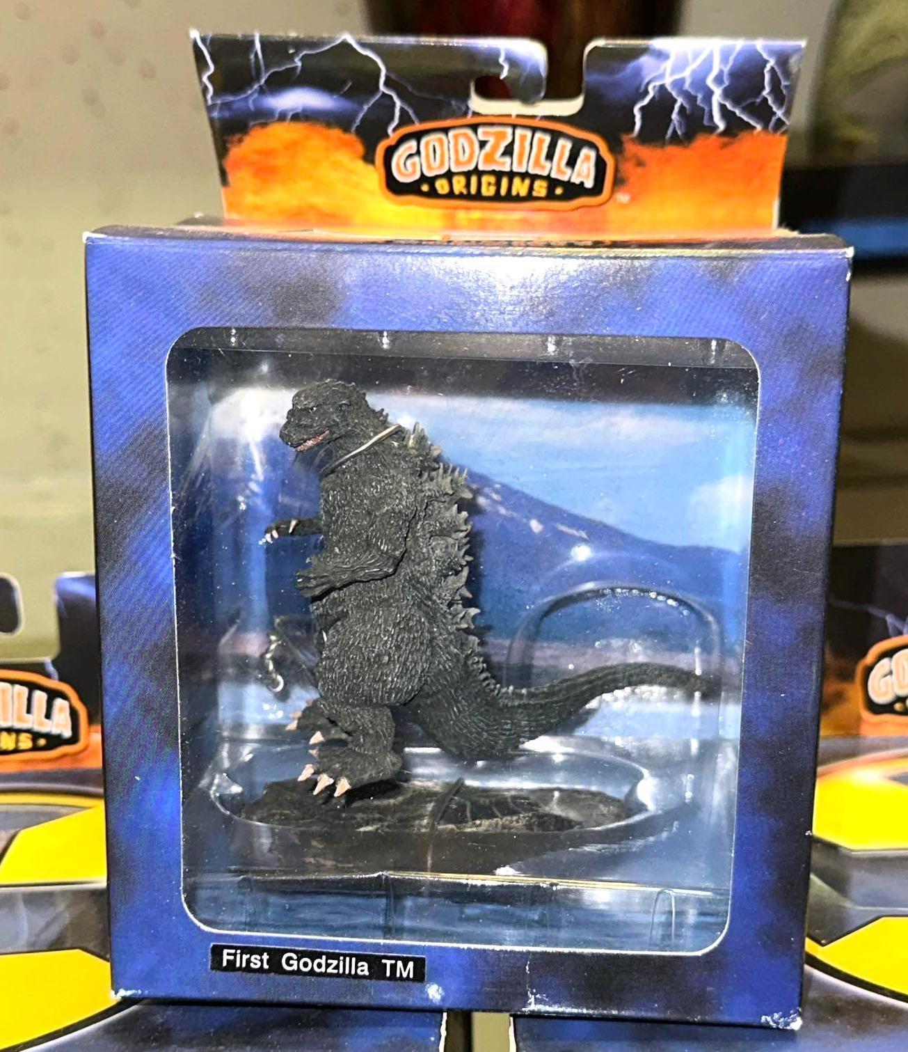 5 NIB Collectible "First Godzilla" Action Figures from the Godzilla Origins Series