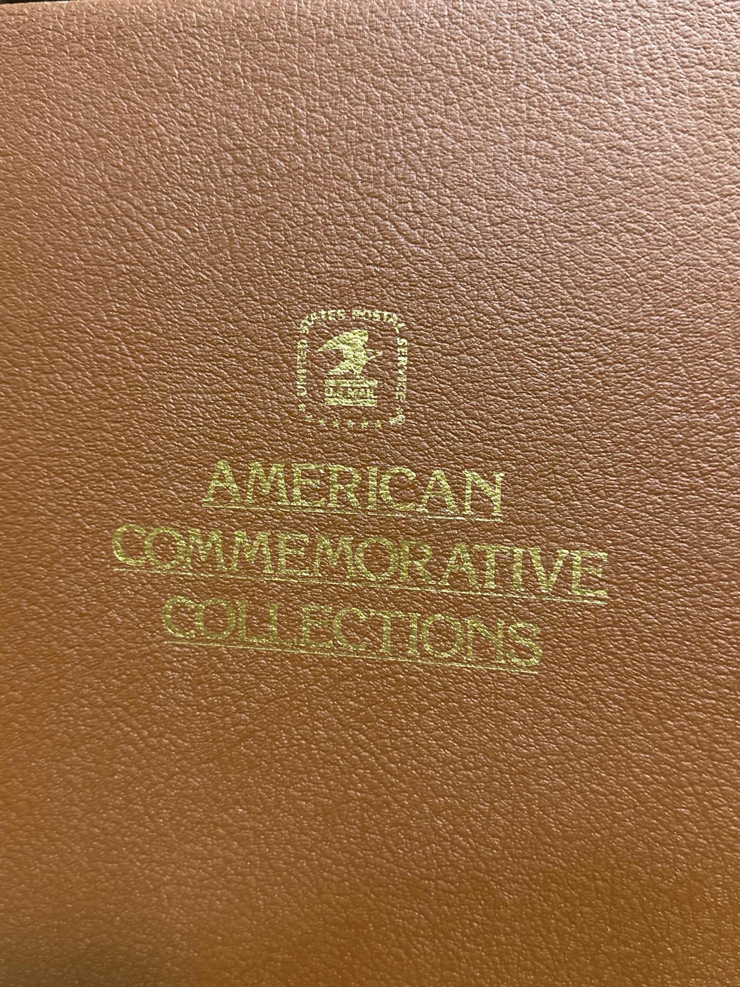 Binder of American Commemorative Postage Stamps