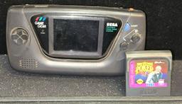 Sega Game Gear Portable Video Game and Poker game- Untested