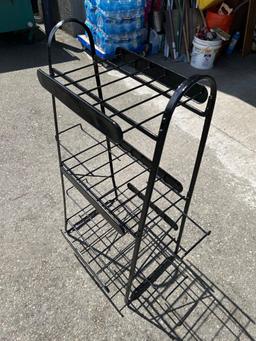 Black Metal Display Rack 40" x 20"