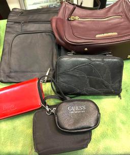 Group of Designer Purses including Michael Kors, Guess etc