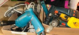 2 Boxes of Power Tools