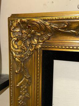 Vintage Beautiful Gold Gilt Picture Frame 20" x 16"