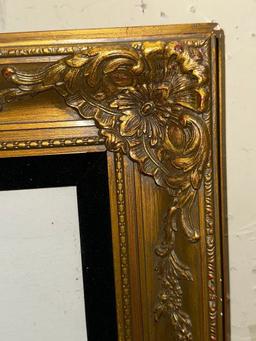 Vintage Beautiful Gold Gilt Picture Frame 20" x 16"