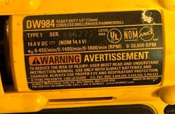 2 Dewalt Drills- No Batteries