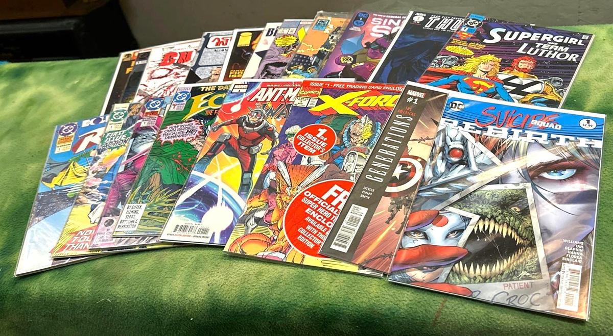 30 Comic Books- All #1 Issue