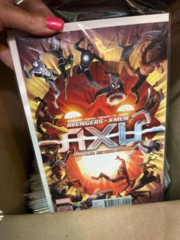 190 Comic Books- 100% Bagged and Boarded