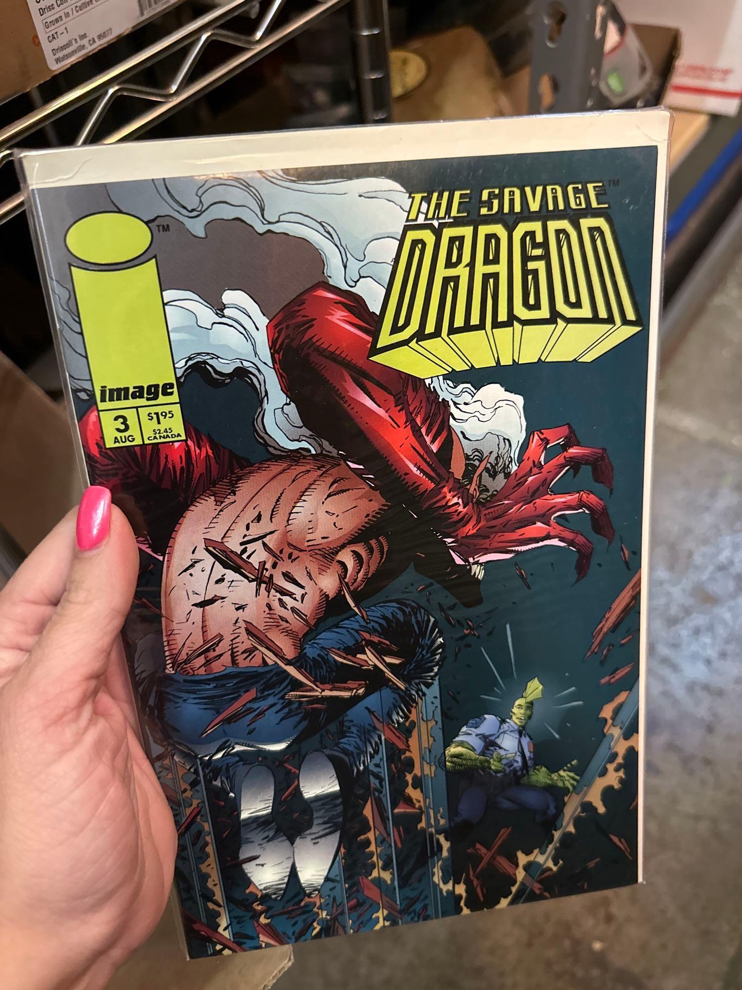 190 Comic Books- 100% Bagged and Boarded