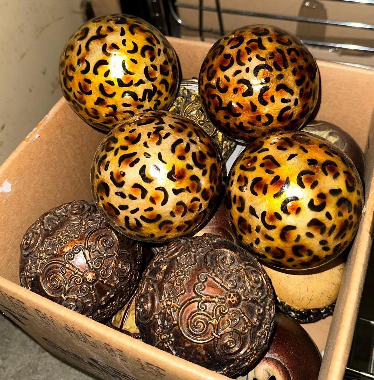 Box of Decorative Balls