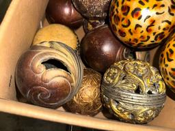 Box of Decorative Balls