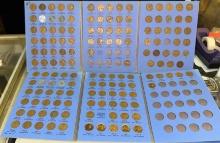 2 Folders of Lincoln Cents