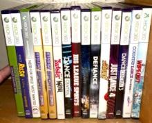15- Xbox 360 Video Games