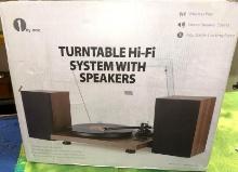 Wireless Hi-Fi Turn Table with Speakers- Looks like New