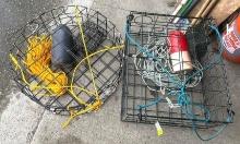 2 Crab Pots- Geared Ready