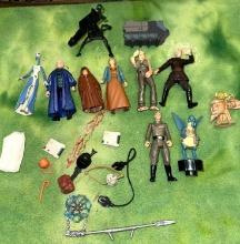 Group of 1990's Star Wars Action figures and accessories