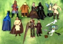 Group of 1990's Star Wars Action figures and accessories