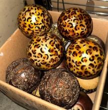 Box of Decorative Balls