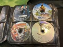 45+ DVD's In Binder