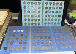 2 Folders of Lincoln Cents