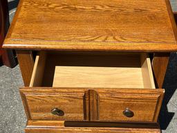 2 Drawer Wood Night stand