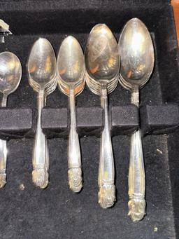 Vintage Holmes and Edwards Silver Plated Silverware Set