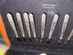 Vintage Holmes and Edwards Silver Plated Silverware Set