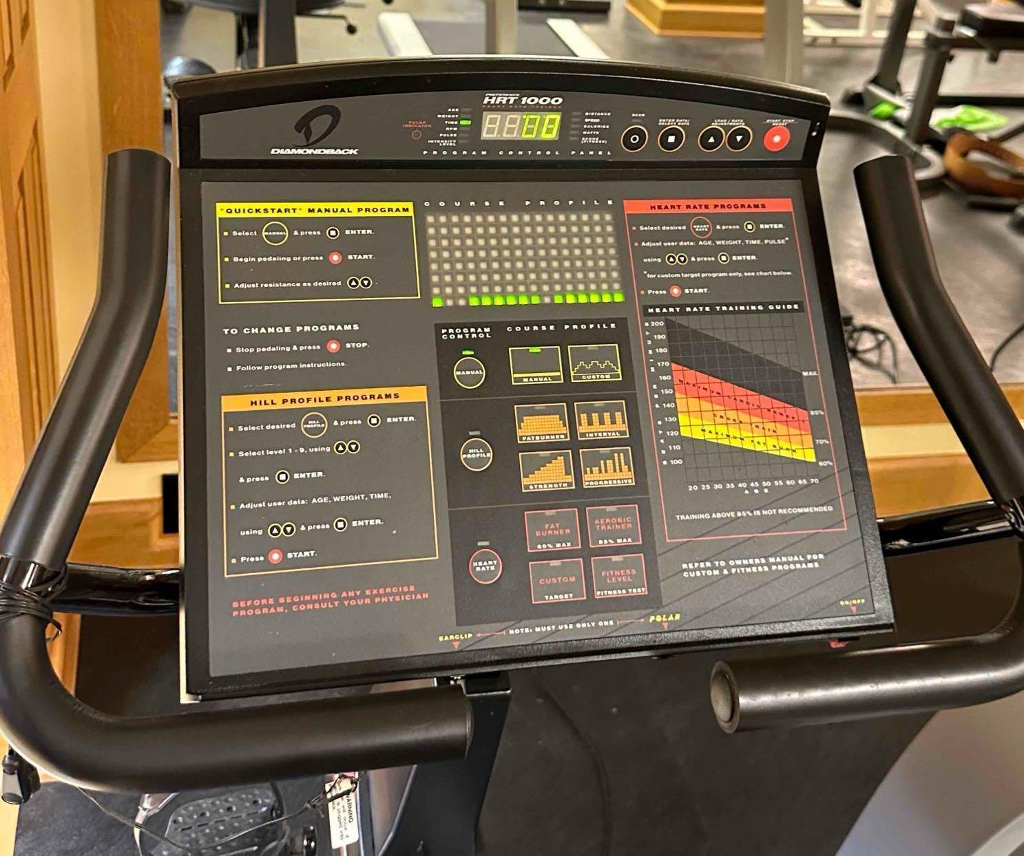 Diamondback HRT 1000 Recumbent Exercise Bike- works GREAT!!!