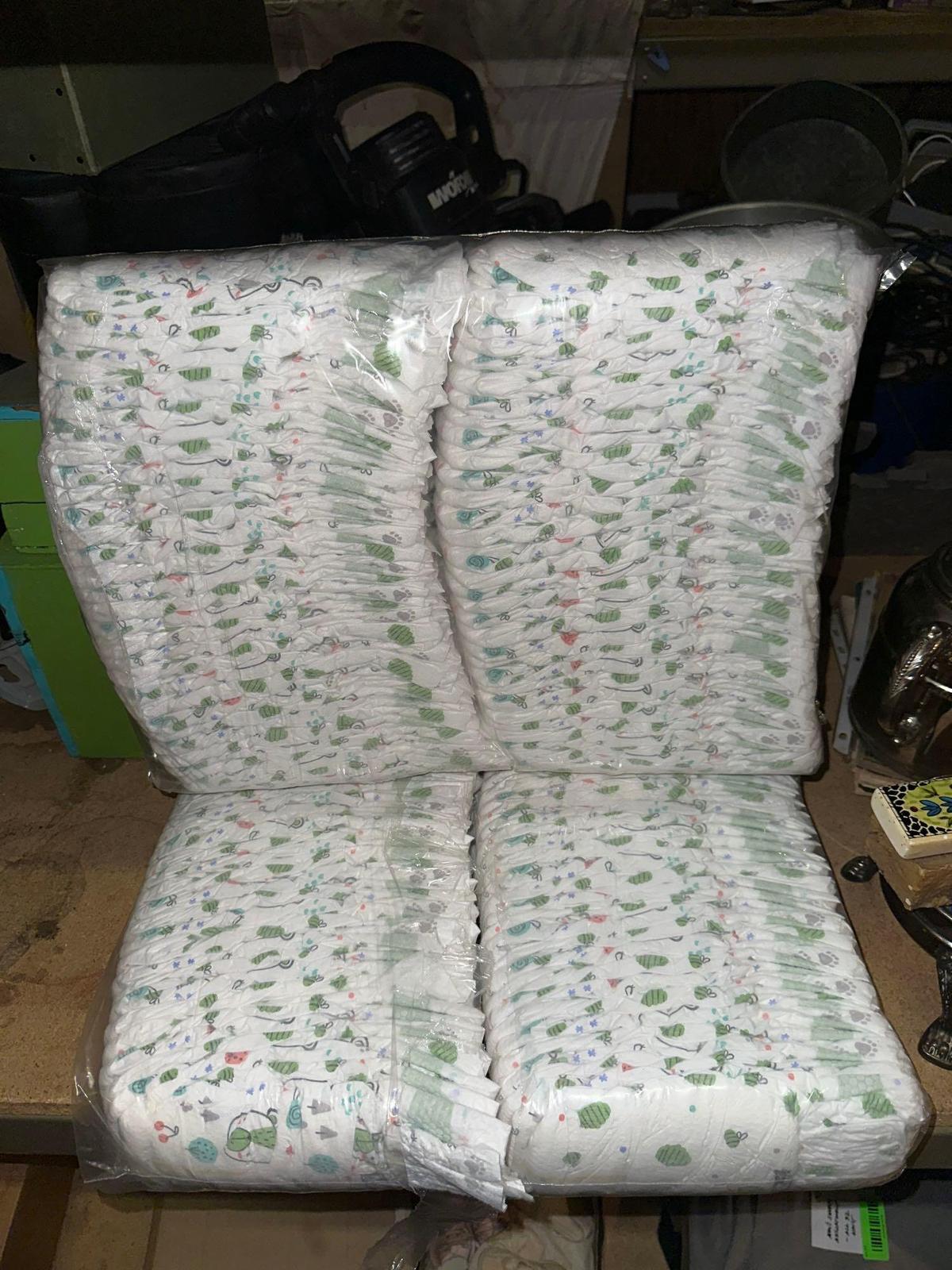 2 New Packs of Diapers size 6